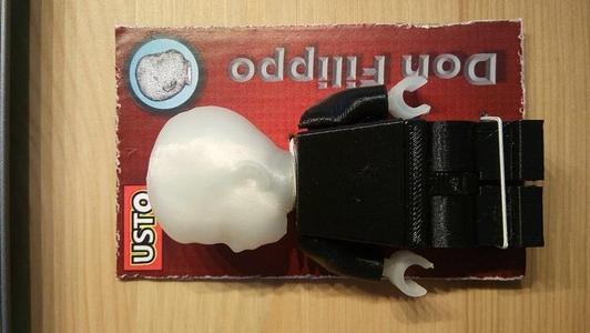 Lego compatible boy head - NOT A LEGO COPY