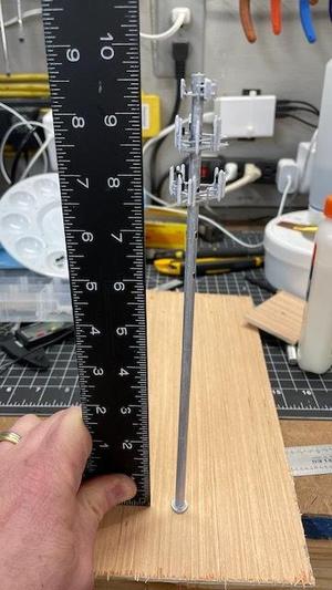 N Scale Cell Tower 9.5 Inches Tall