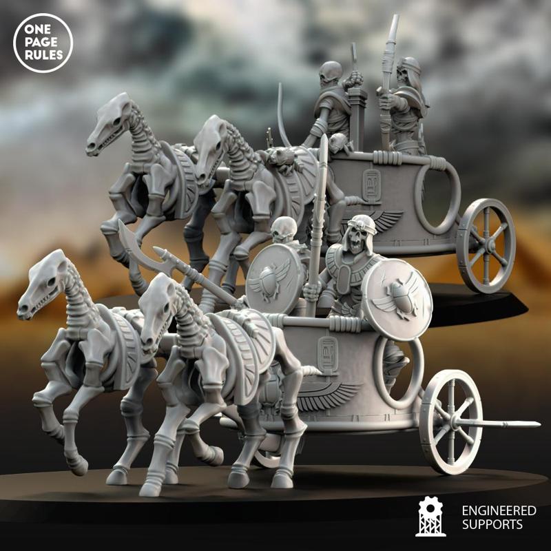Skeleton Chariots - Mummified Undead