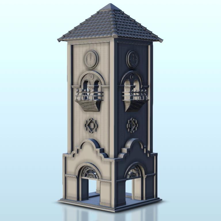 Wild West bell tower 17 - Six Gun Sound Desperado Old Chronicles Gunfight Gutshot Blackwater Gulch Age of Sigmar Warhammer