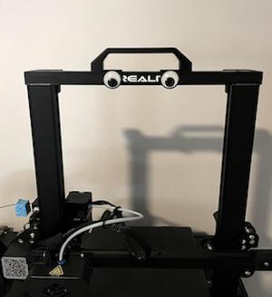 Printer googly eye attachment