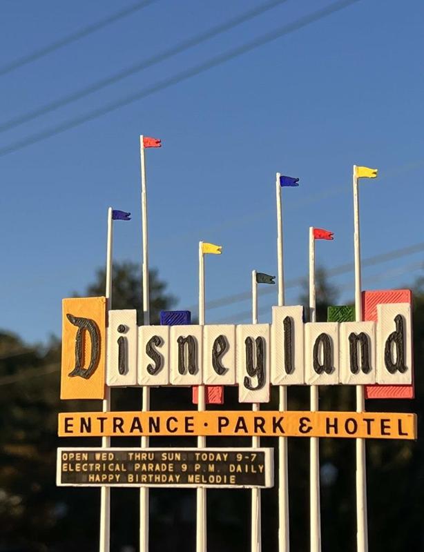 Disneyland Sign