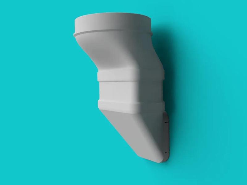 Creality K1C Exhaust Slim Fan Duct   