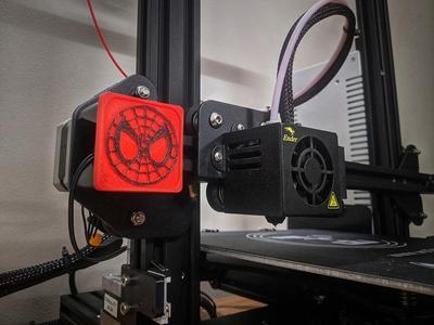 Cap for Ender 3 x-axis stepper motor housing