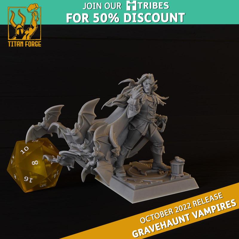 Gravehaunt Vampires Count Sylvan