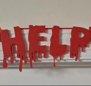 Blood Help Door Hanger