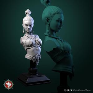 Water master bust pre-supported