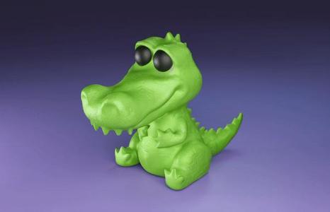 Cute little crocodile "Crocky"