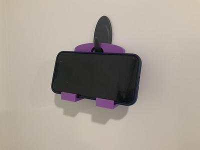 Shower phone holder (Hanging phone stand)