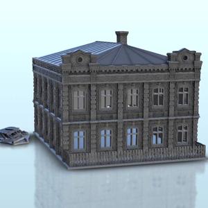 Russian baroque building 3 - Flames of war Bolt Action Empire baroque Age of Sigmar Modern Warhammer