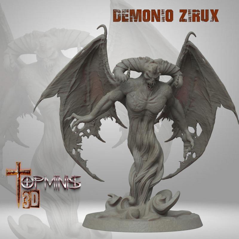 DEMON FOR WARHAMMER or d&d ZIRUX