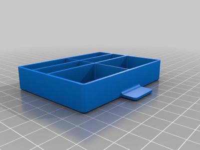 Drawer box with six #8 compartments