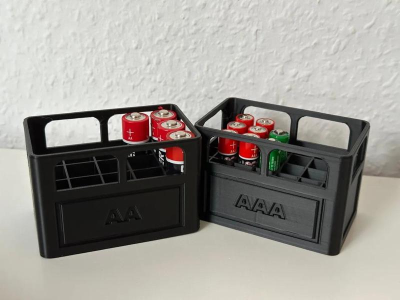 Batteriekasten für Typ AAA und AA   