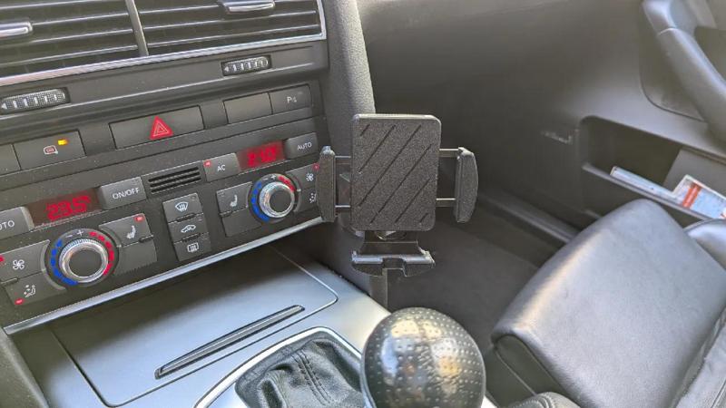 Audi A6 C6 4F Phone Holder (adapter) Handyhalter   