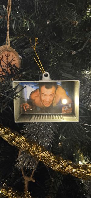 Die Hard Christmas Tree Ornament