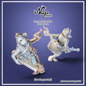 Raccoon Artificer - Presupported