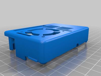 MainSailOS + RPI 4b case with 4010 Fan  with Display Port(ONLY BOTTOM)