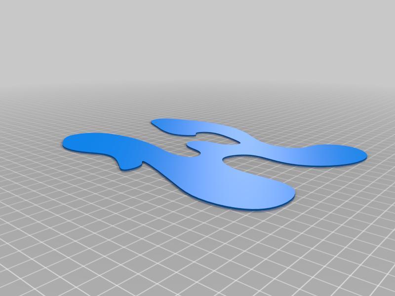 Airbrush flammen Flame Schablone