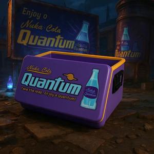 Fallout Nuka Cola Quantum Cooler Stash Box