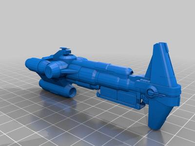 Hammer shaped ship