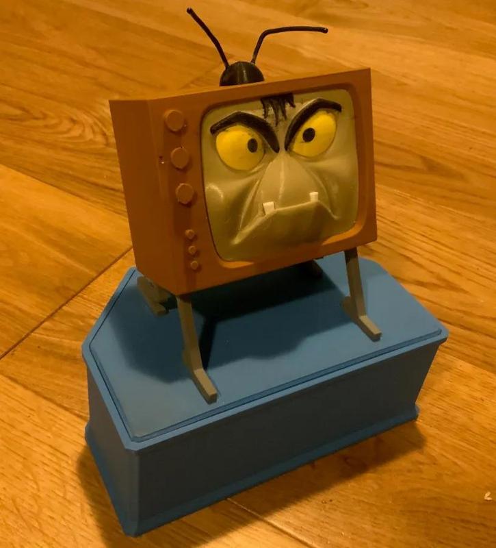 Evil edna from the tv show in the 1980s willowisp   