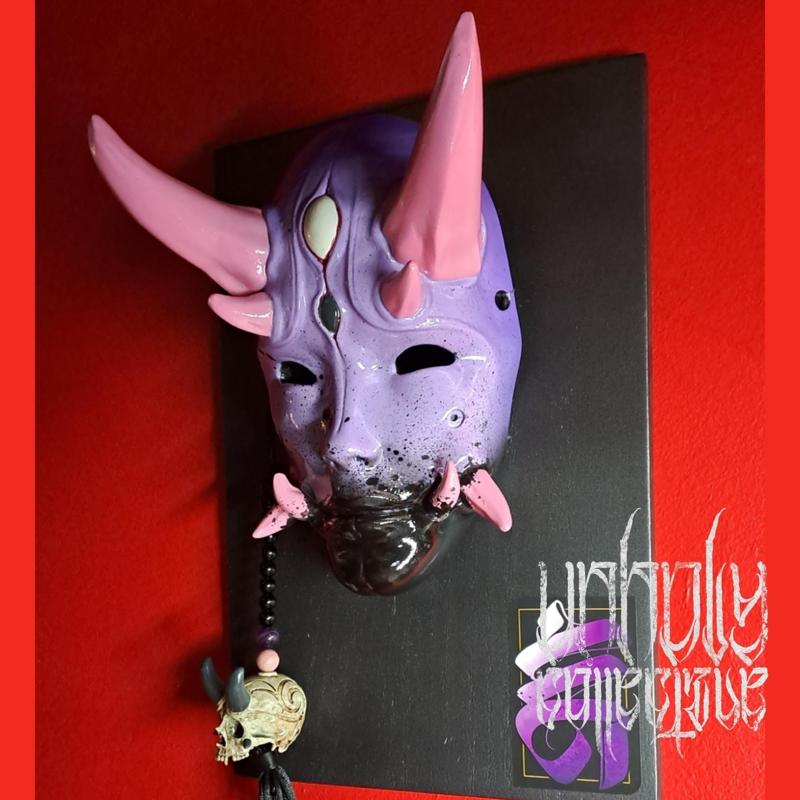 Female demon mask