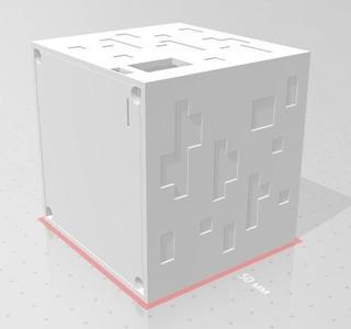 Minecraft Ore Cube Controlled
