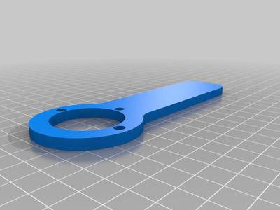 Barrel nut wrench