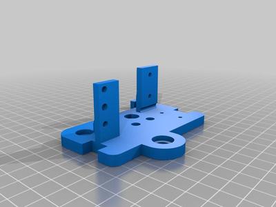 Ender 5 Biqu H2 Mount - 3DTouch and Volcano compatible !