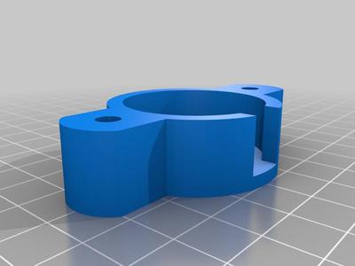 Retracting badge holder mount