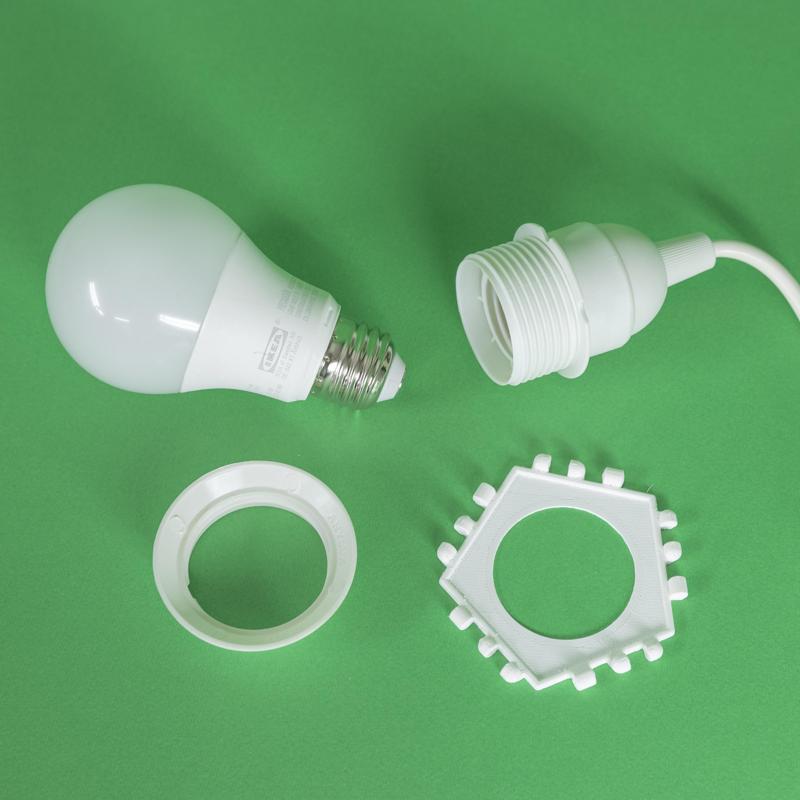 Polypanels // Hemma IKEA Light Connector