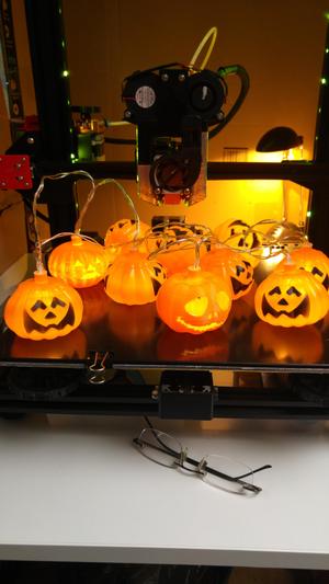 Lanterne Pumpkin Double Face