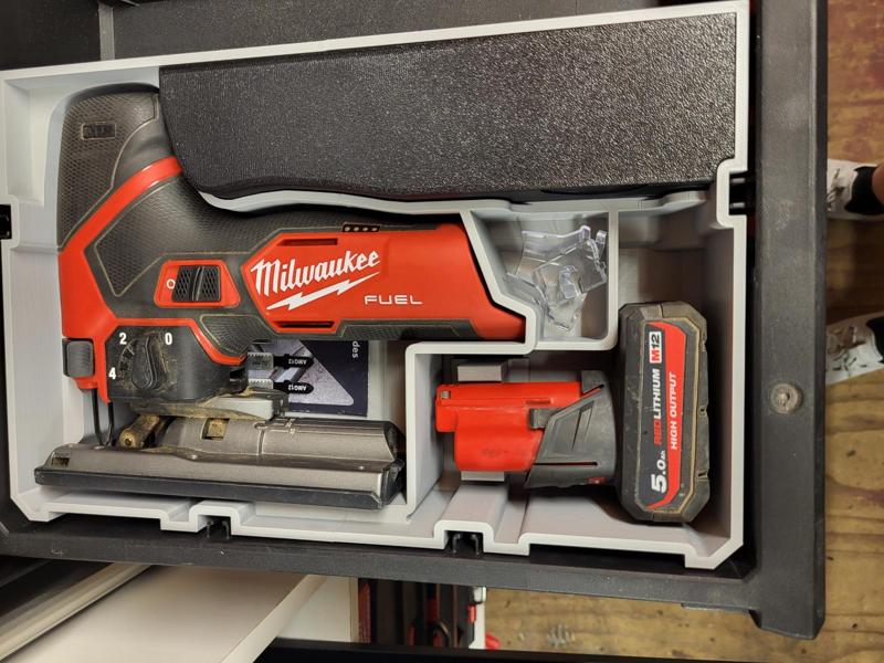 M12 Fuel Jigsaw for 3 drawer Packout US version