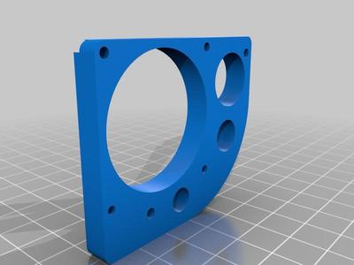 Geeetech A20M 5015 fan mount