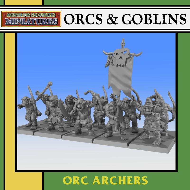 ORCS & GOBLINS: Orc Archers Unit