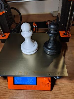 Large chess pawn
