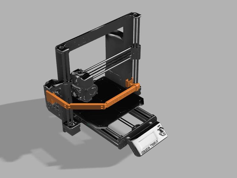 pimp my prusa x motor camera mount (growing timelapse effect)