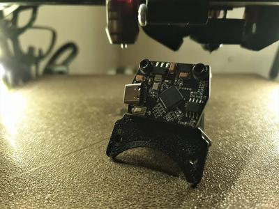 Kusba X Axis Accelerometer mount designed for the Satsana Dual 5015 Fan Duct