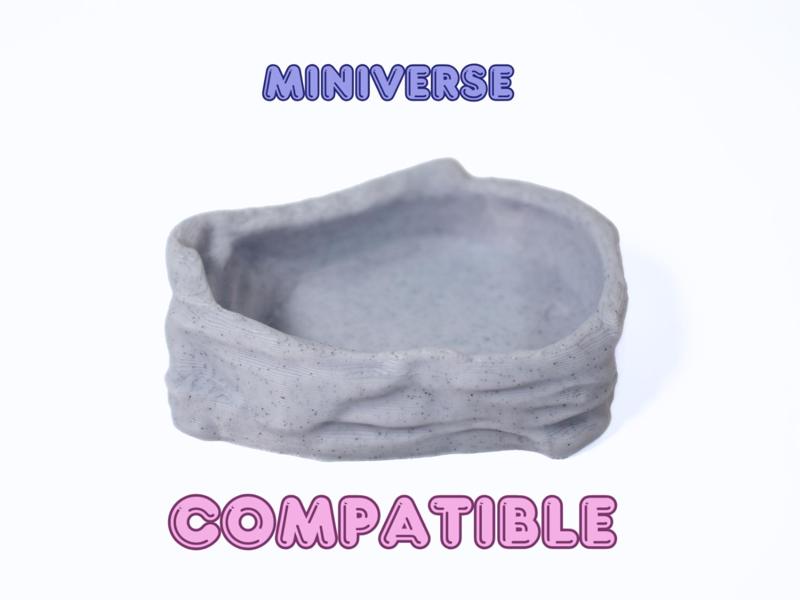 Miniverse Compatible Koi Pond (or Miniverse Frogs)