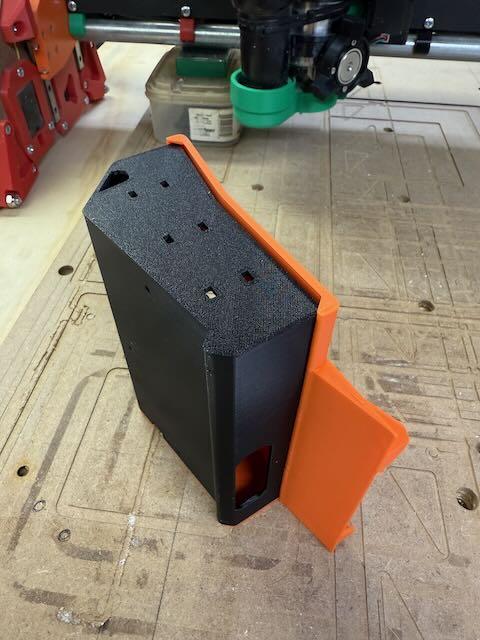 LR3 LCD Mount remix for LowRider 4 CNC SKR Pro Box Lid