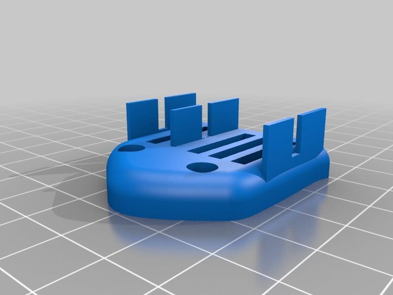strix screech rear mounted vtx, fr sky rx holder