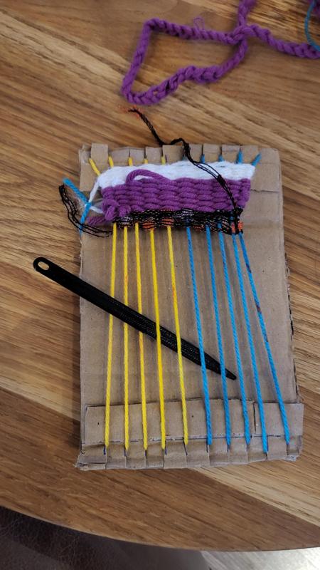 Kinder Nadel Webrahmen