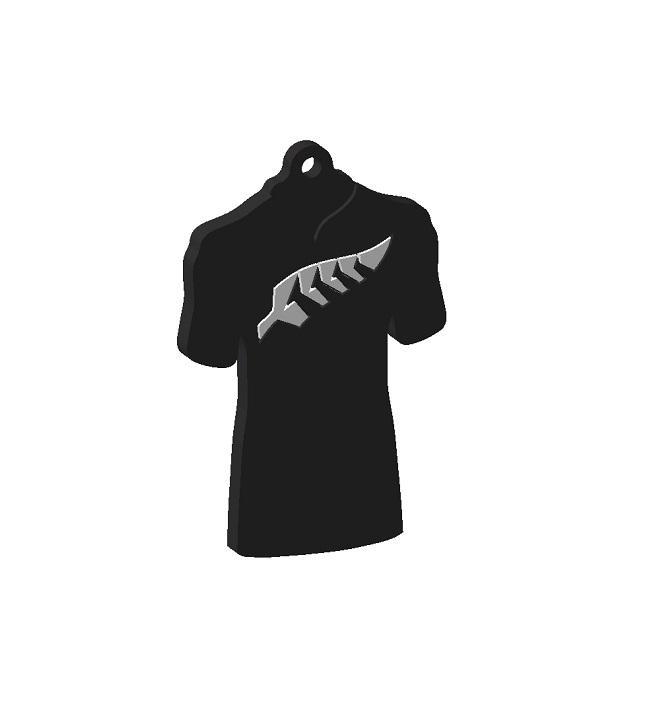 All Blacks Rugby Keychain 11 Lomu