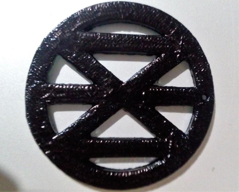 The Aburame clan symbol for Keychain or Pendant