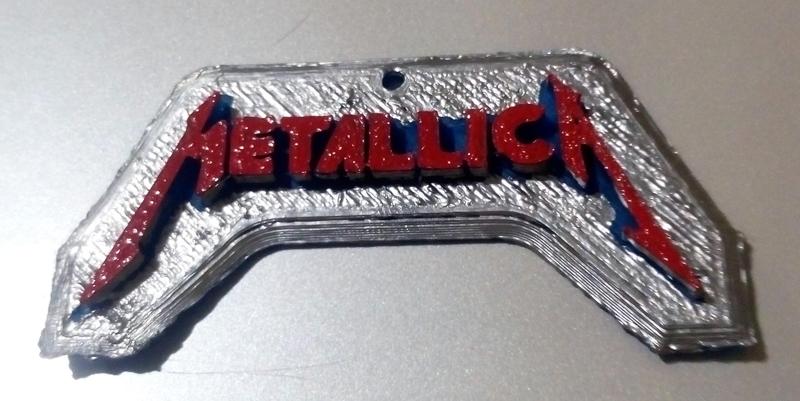 Metallica Keychain