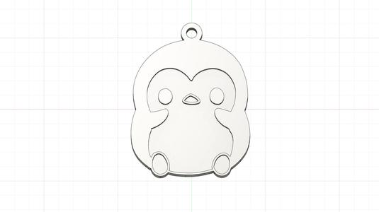 Kawaii Penguin Key Chain
