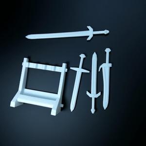 Sword Stand DnD ready