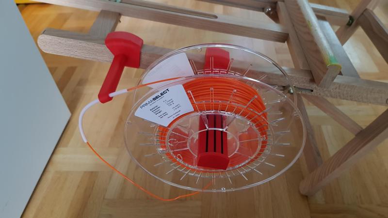 3DPN Challange Filament Spoolholder with filament guide