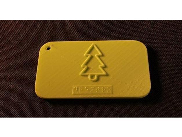 Tree Tactile "Book" for the blind