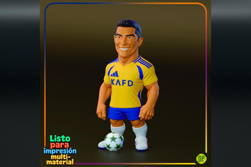 CR7 - Cristiano Ronaldo 25' - Chibi - Multicolor READY! -